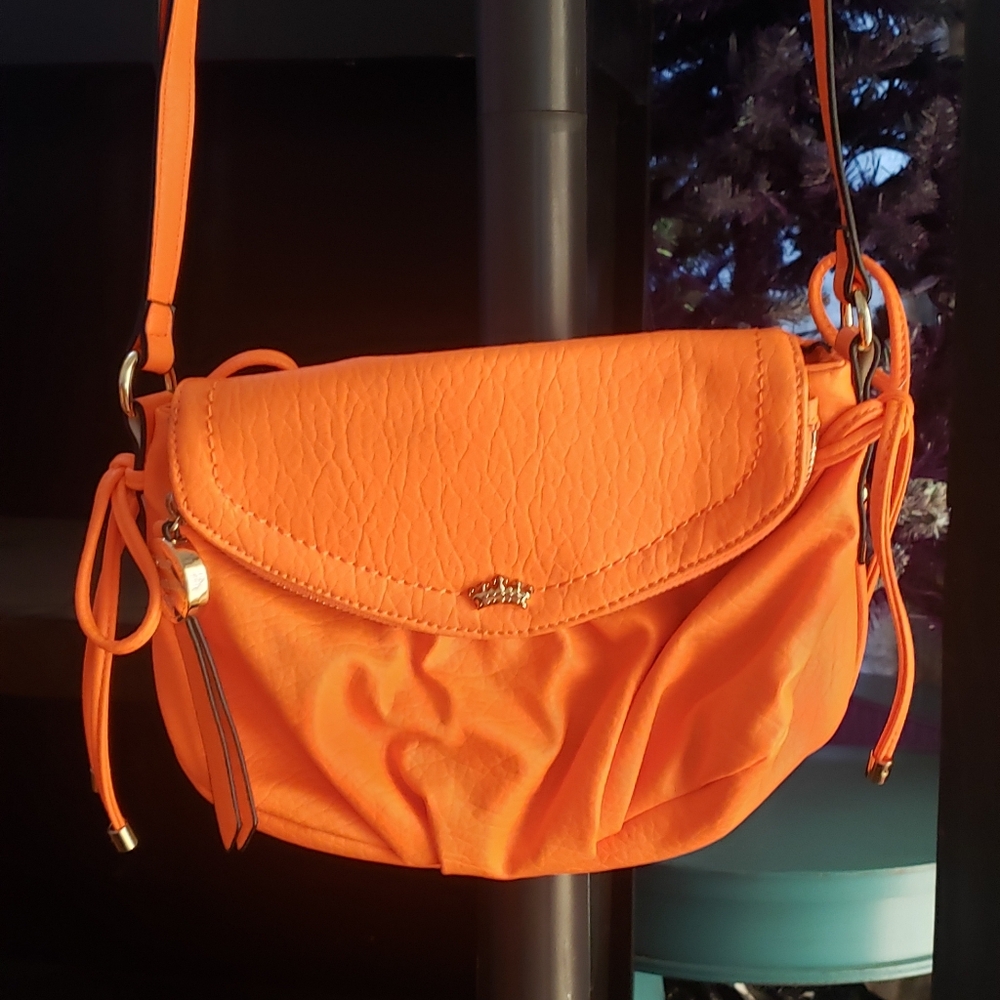 Juicy Couture Neon Orange Crossbody Bag